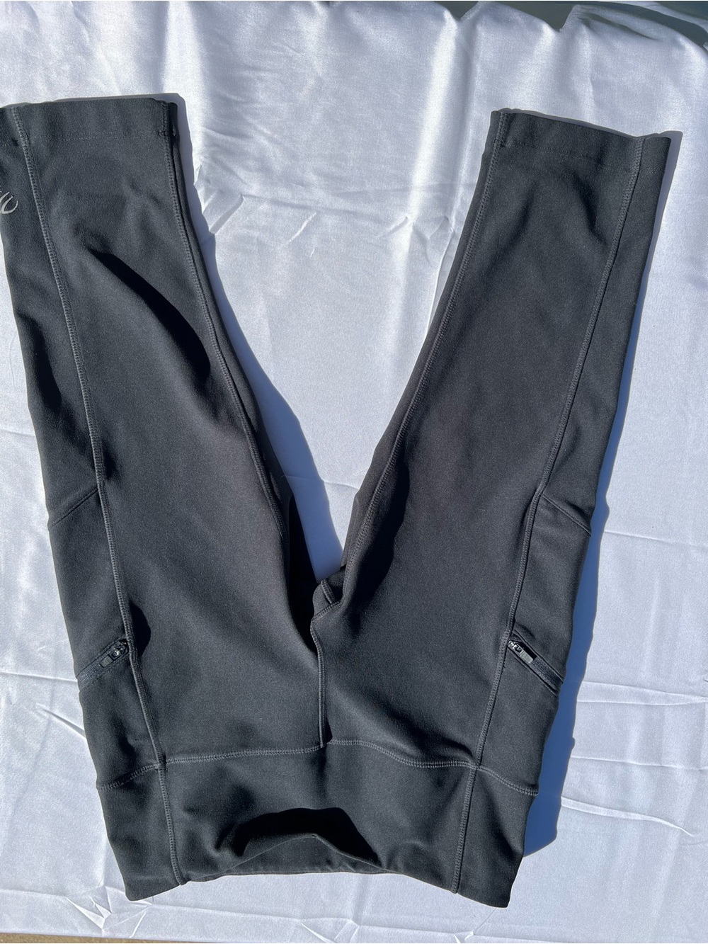 MPG Black Performance Leggings with Branded Waistband